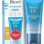 Biore UV Aqua Rich SPF 50 PA++++ Daily Moisturizer Sunscreen for Face