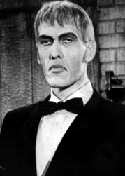 Lurch of The Addams Family, looks just like the chemistry master from Leamington College for Boys.