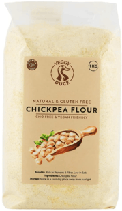 Sachet de farine de poids chiches sans gluten