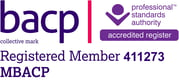 BACP registered member logo