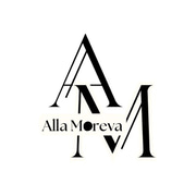 Alla Moreva wedding hair logo