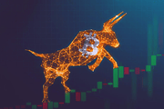 Bull on charts