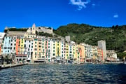 Foreshore buildings in Porto Venere.