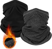 2 Pack Winter Neck Gaiter Warmer for Men&Women