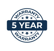 5 year warranty concrete fence system