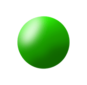 decorative green ball for tambay commercial