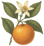orange illustration