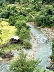 North Vietnam river