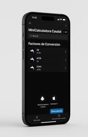 mockup minicalculadora de caudal 1