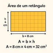 area retangulo
