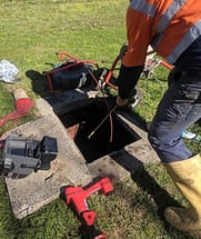 plumber unblocking drain in Mount Martha