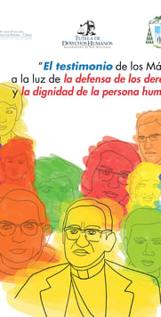 a poster of a man with many faces