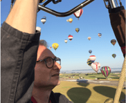 Jacques-Olivier MASSET président association montgolfières du roy et pilote-instructeur