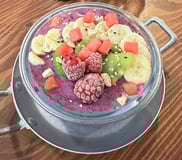 Himbeere-Smoothie-Bowl
