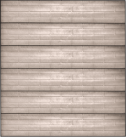 SMOOTH BRICK TEXTURED CONCRETE FENCE IN NATURAL GREY COLOR