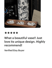 customer review vase