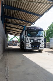 containerdienst schrottplatz münster