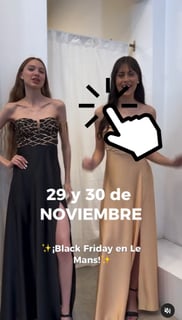 dos modelos probándose vestidos