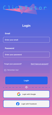 Diseño UX UI Inicio de Sesión