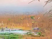 Digital postcard - Last morning in Victoria Fall