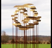 Multi-lateral Peace - sculpture by Jeff Hackney Design