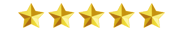 5 golden stars