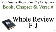 F-J Book, Chapter & Verse # Whole Review