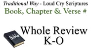 K-O Book, Chapter & Verse # Whole Review