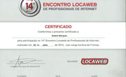 Internet Professionals Encounter certificate