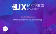 UX Metrics conf 2022 certificate