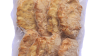 Frozen Baked Banana Cake / Deep Fried Banana / Bánh Chuối Chiên Đông Lạnh UpBe Food