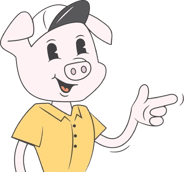Road Hog Detailing Mascot - Max The Pig
