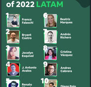 Top Mentors of 2022 - LATAM