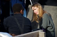 Claire Keim sur le tournage du téléfilm Bienvenue aux Edelweiss