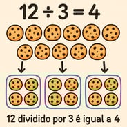 divisão por agrupamento