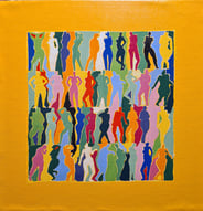 oeuvre d'art- nus - artiste peintre -peintures - femmes