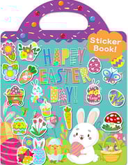 a sticker book of Easter 