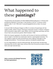 Unvarnished Panel Example Painting History