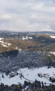 Vue depuis les belvédres