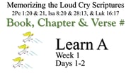 Learn A (Days 1-2)