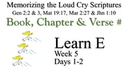 Learn E (Days 1-2)
