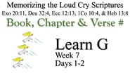 Learn G (Days 1-2)