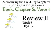 Review H (Days 1-7)