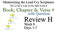 Review H (Days 1-7) with Q