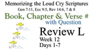 Review L (Days 1-7) with Q
