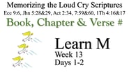 Learn M (Days 1-2)