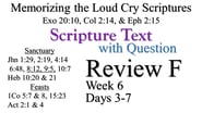 Learn F (Days 3-7)