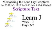 Learn J (Days 3-7)