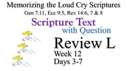 Review B (Days 3-7) with Q