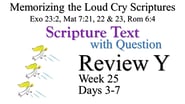 Review Y (Days 3-7) with Q